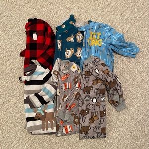 Simple Joys by Carter’s Fleece Zip PJs